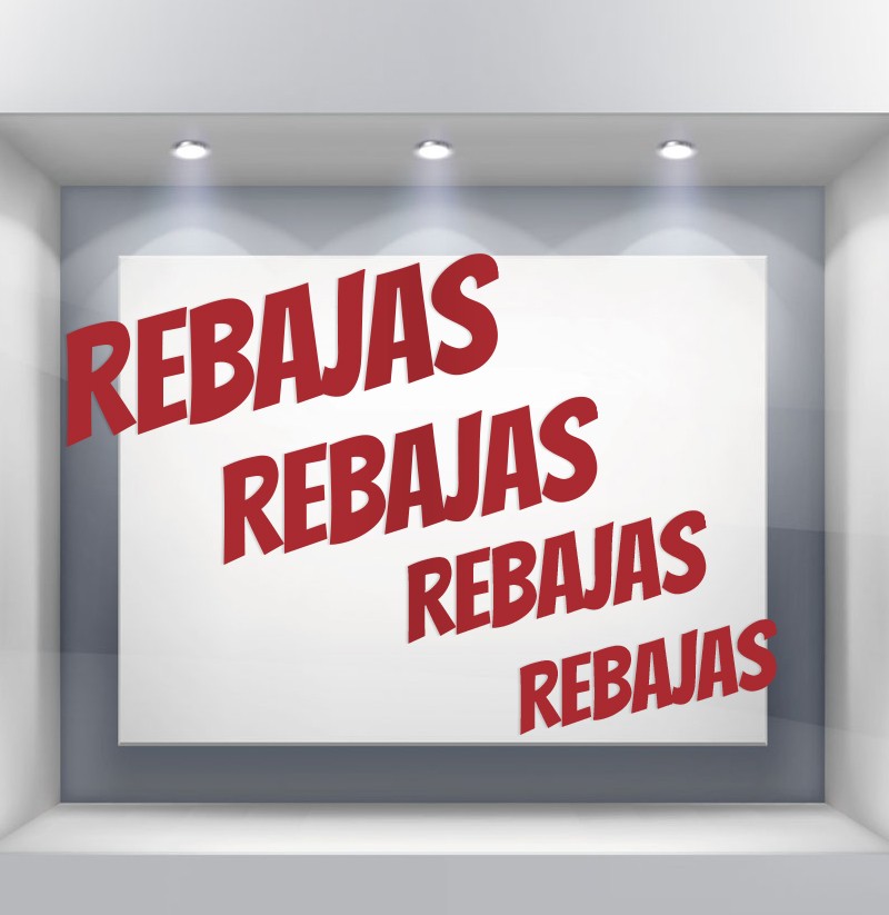 Vinilo Rebajas Pegatina Decorativa