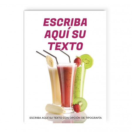 Cartel Batidos